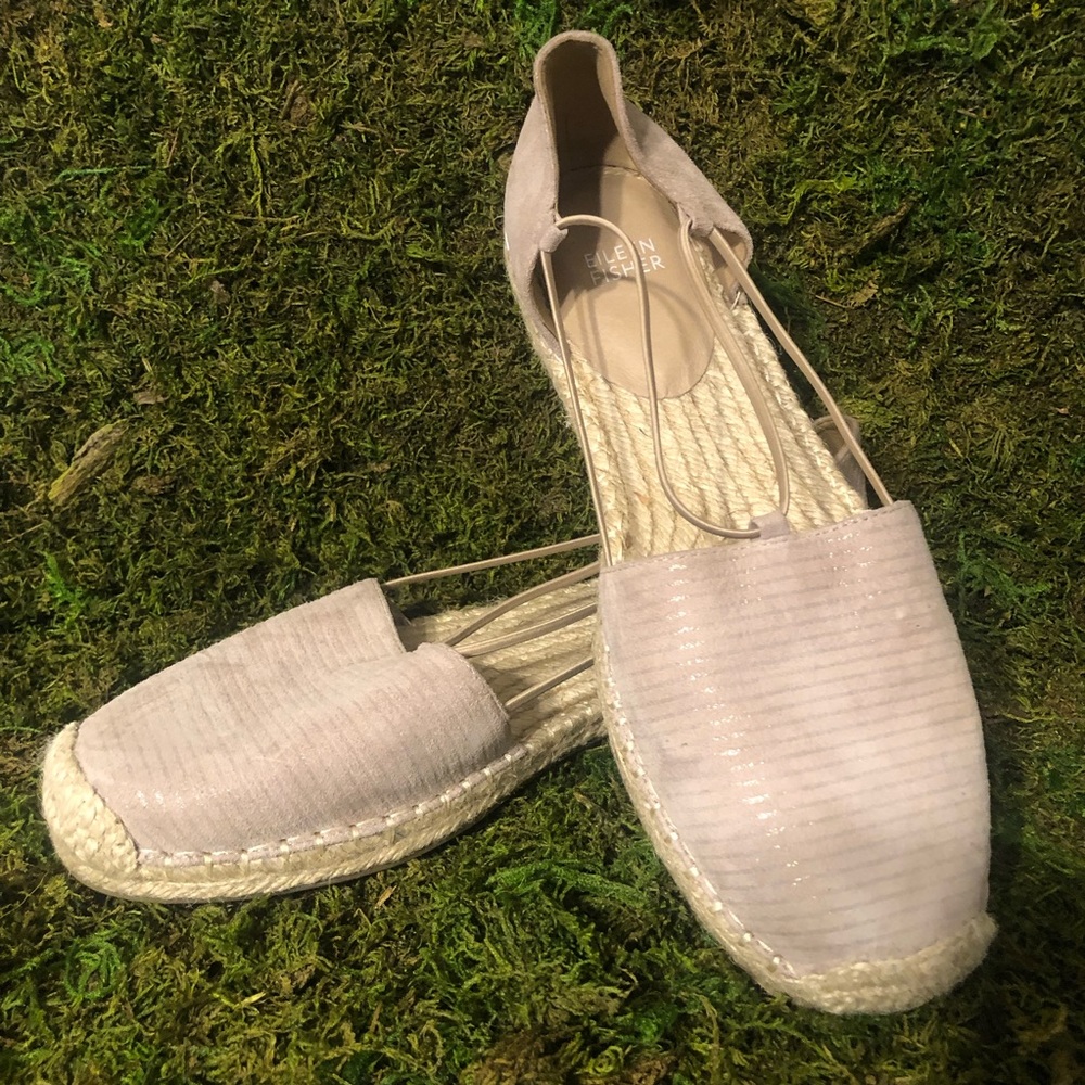 Eileen Fisher Beige Flats